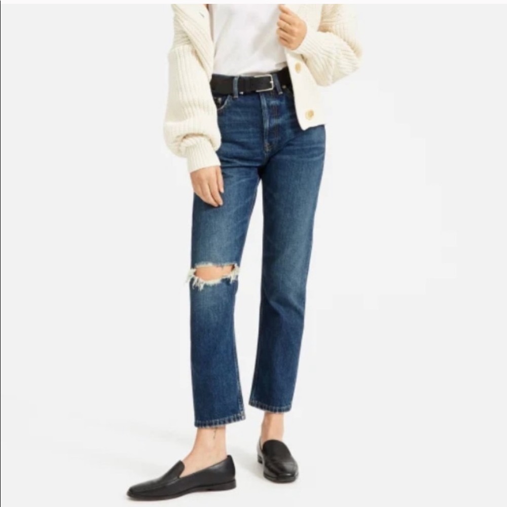 Everlane 90s Cheeky Jeans 29 high waist straight